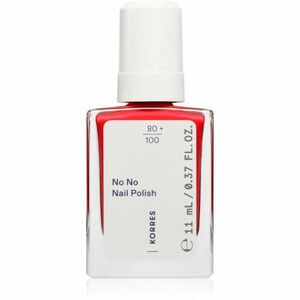 Korres No No Nail Polish pečující lak na nehty odstín 48 Coral Red 11 ml obraz