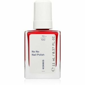 Korres No No Nail Polish pečující lak na nehty odstín 51 True Red 11 ml obraz