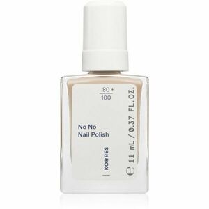 Korres No No Nail Polish pečující lak na nehty odstín 34 Sand 11 ml obraz