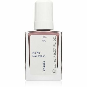 Korres No No Nail Polish pečující lak na nehty odstín 66 Prune 11 ml obraz