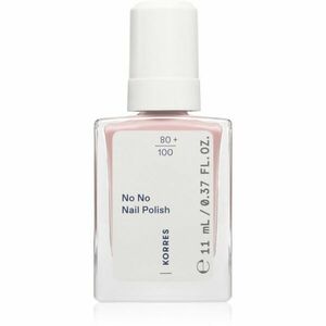 Korres No No Nail Polish pečující lak na nehty odstín 17 Creamy Pink 11 ml obraz
