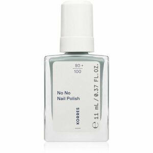 Korres No No Nail Polish pečující lak na nehty odstín 85 Sage Green 11 ml obraz