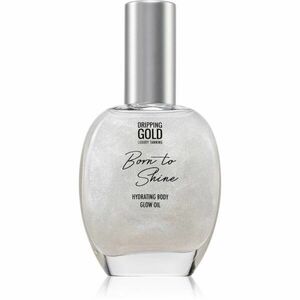 Dripping Gold Born To Shine třpytivý olej na tělo odstín Silver 55 ml obraz