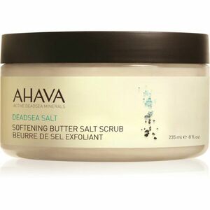 AHAVA Dead Sea Salt zjemňující peelingové máslo se solí z Mrtvého moře 220 g obraz