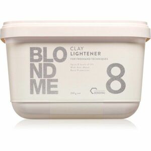Schwarzkopf Professional Blondme Clay Lightener 8 zesvětlující pudr pro blond vlasy 350 g obraz