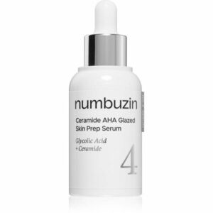 Numbuzin No. 4 Ceramide AHA Glazed Skin Prep Serum hydratační pleťové sérum s exfoliačním účinkem 30 ml obraz