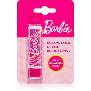Barbie Lip Balm Strawberry balzám na rty s jahodovou příchutí pro děti 4 g obraz