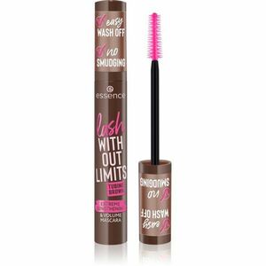 essence lash WITHOUT LIMITS TUBING objemová a prodlužující řasenka odstín Faux Real 13 ml obraz