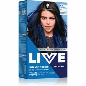 Schwarzkopf LIVE Intense Colour permanentní barva na vlasy odstín U67 Blue Mercury 1 ks obraz