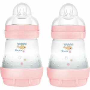 MAM Perfect Star Anti-colic Bottle antikoliková láhev 0m+ Pink 2x160 ml obraz
