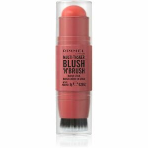 Rimmel Multi-Tasker Blush'N'brush tvářenka v tyčince se štětcem odstín 250 Coral Dust 8 g obraz