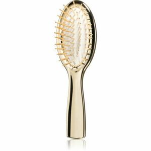 Janeke Gold Line Small Golden Hairbrush plochý kartáč 23 cm obraz
