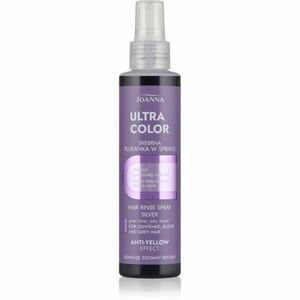 Joanna Ultra Color Hair Rinse Silver Spray pigment na vlasy odstín Silver 150 ml obraz