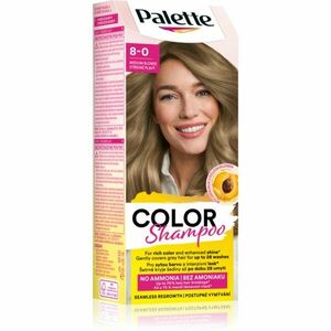 Schwarzkopf Palette Color Shampoo tónovací šampon odstín 8-0 Medium Blonde 50 ml obraz