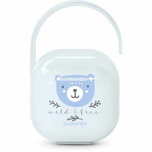 Suavinex Wild & Free Soother Holder krabička na dudlík Blue 1 ks obraz