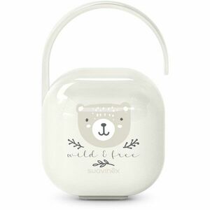 Suavinex Wild & Free Soother Holder krabička na dudlík Beige 1 ks obraz