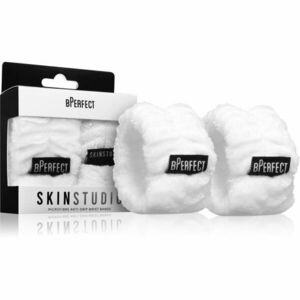 BPerfect Skin Studio Wristbands náramky proti stékající vodě při mytí obličeje z mikrovláken 2 ks obraz