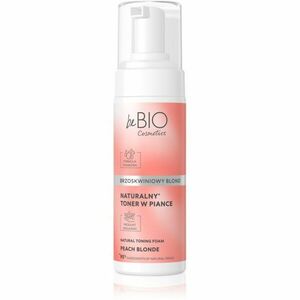 beBIO Natural Foam Toner Peach Blonde tónovací pěna na vlasy 120 ml obraz