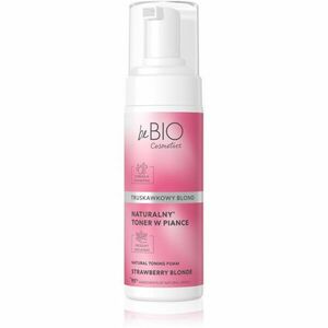beBIO Natural Foam Toner Strawberry Blonde tónovací pěna na vlasy 120 ml obraz