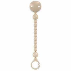 Suavinex Colour Essence Soother Holder klip na dudlík Beige 1 ks obraz