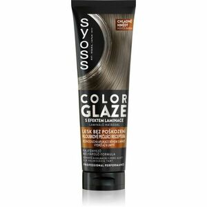 Syoss Intense Glaze Color tónovací barva na vlasy pro lesk odstín Cool Brown 130 ml obraz