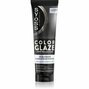 Syoss Intense Glaze Color tónovací barva na vlasy pro lesk odstín Transparent 130 ml obraz