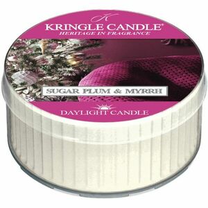 Kringle Candle Sugar Plum & Myrrh Daylight vonná svíčka 42 g obraz