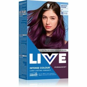 Schwarzkopf LIVE Intense Colour permanentní barva na vlasy odstín U69 Amethyst Chrome 1 ks obraz