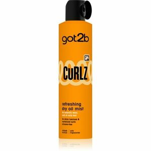 got2b Curlz Refreshing Dry Oil Mist suchá olejová mlha pro vlnité a kudrnaté vlasy 200 ml obraz