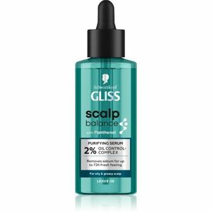 Schwarzkopf Gliss Scalp Balance hloubkově čisticí sérum pro vlasovou pokožku na mastné vlasy 100 ml obraz