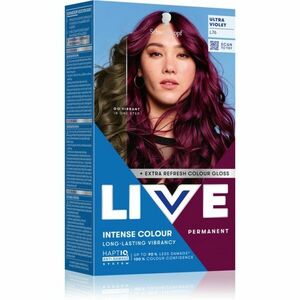 Schwarzkopf LIVE Intense Colour permanentní barva na vlasy odstín L76 ultra Violet 1 ks obraz