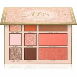 BPerfect Mrs Glam Snatched Mini Palette multifunkční paleta na obličej 22 g obraz