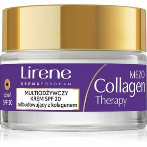 Lirene Mezo Collagen Therapy vyživující denní krém pro zralou pleť SPF 20 50 ml obraz