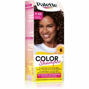 Schwarzkopf Palette Color Shampoo tónovací šampon odstín 3-65 Velvet Brown 50 ml obraz