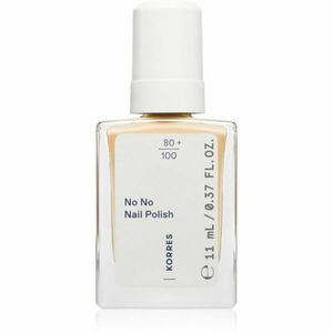 Korres No No Nail Polish pečující lak na nehty odstín 32 Pastel Yellow 11 ml obraz