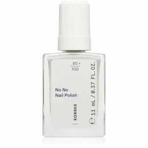 Korres No No Nail Polish pečující lak na nehty odstín 02 Milky White 11 ml obraz