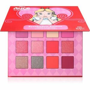 Mad Beauty Alice in Wonderland paletka očních stínů 12x2.5 g obraz