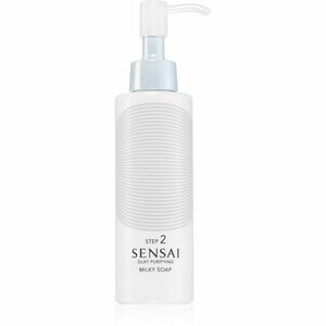 Sensai Silky Purifying Milky Soap hydratační čisticí mýdlo pro suchou až velmi suchou pleť 150 ml obraz