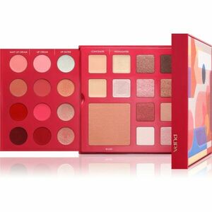 PUPA Milano Pupart M multifunkční paleta na oči a rty BURGUNDY 18.8 g obraz