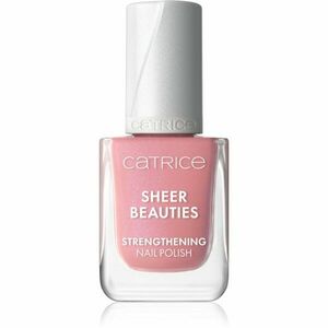 Catrice Sheer Beauties Strengthening Nail Polish posilující lak na nehty odstín 050 Peonies, Please! 10.5 ml obraz