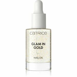 Catrice Glam In Gold Nail Oil vyživující olej na nehty 8 ml obraz