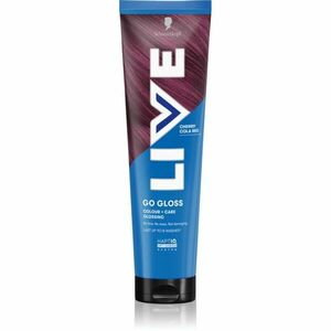 Schwarzkopf LIVE Colour + Care vyživující tónovací maska na vlasy odstín Cherry Cola Red 150 ml obraz