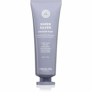 Maria Nila Sheer Silver Booster Mask hloubkově vyživující maska s fialovým pigmentem 50 ml obraz