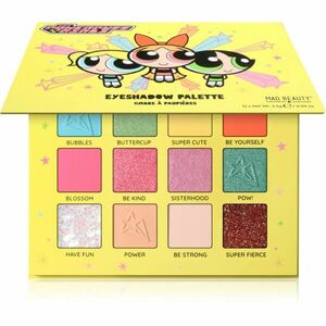 Mad Beauty The Powerpuff Girls paletka očních stínů 12x2.5 g obraz