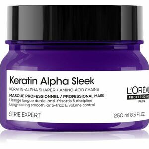 L’Oréal Professionnel Keratin Alpha Sleek Hair Mask vyživující maska pro hladký vzhled vlasů 250 ml obraz
