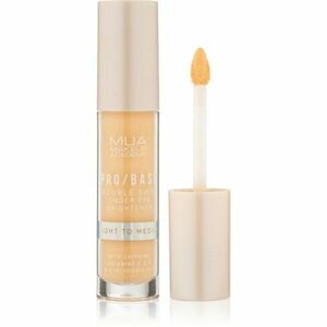 MUA Makeup Academy PRO/BASE Double Shot oční rozjasňovač s kofeinem odstín Light to Medium 5 ml obraz