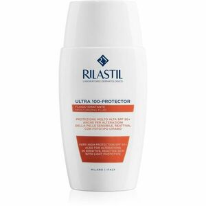 Rilastil Ultra 100-Protector hydratační ochranný fluid pro citlivou pleť SPF 50+ 50 ml obraz