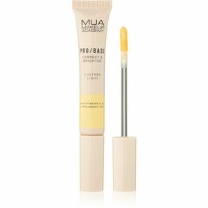 MUA Makeup Academy PRO/BASE Colour Corrector rozjasňující korektor odstín Correct & Brighten – Custard Light 10 ml obraz