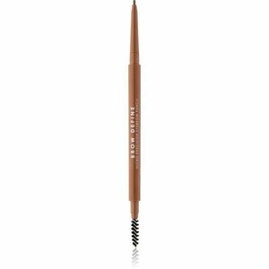 MUA Makeup Academy Brow Define precizní tužka na obočí s kartáčkem odstín Auburn 0.05 g obraz
