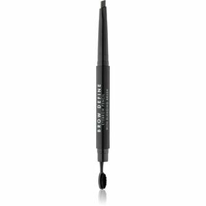 MUA Makeup Academy Brow Define tužka na obočí s kartáčkem odstín Black 0.25 g obraz
